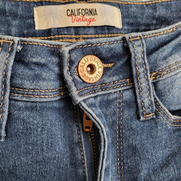 California Vintage Boot-cut / Bell Bottom Jean Pants Size 1/25 - Picture 7 of 7